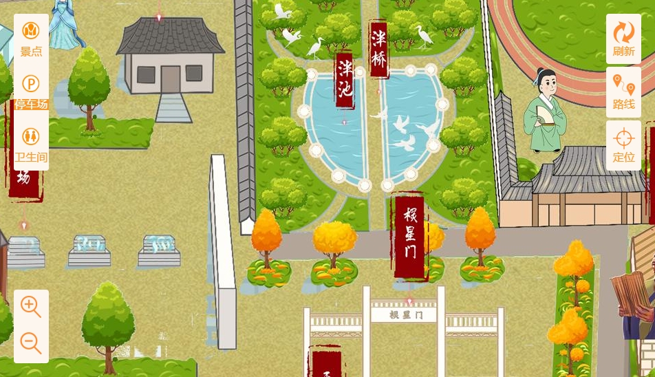 弋阳手绘地图景区语音讲解导览系统：智慧景区建设的基石